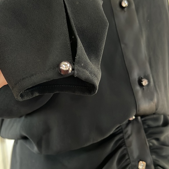 Vintage Parigi black dress. 8 - Picture 5 of 14